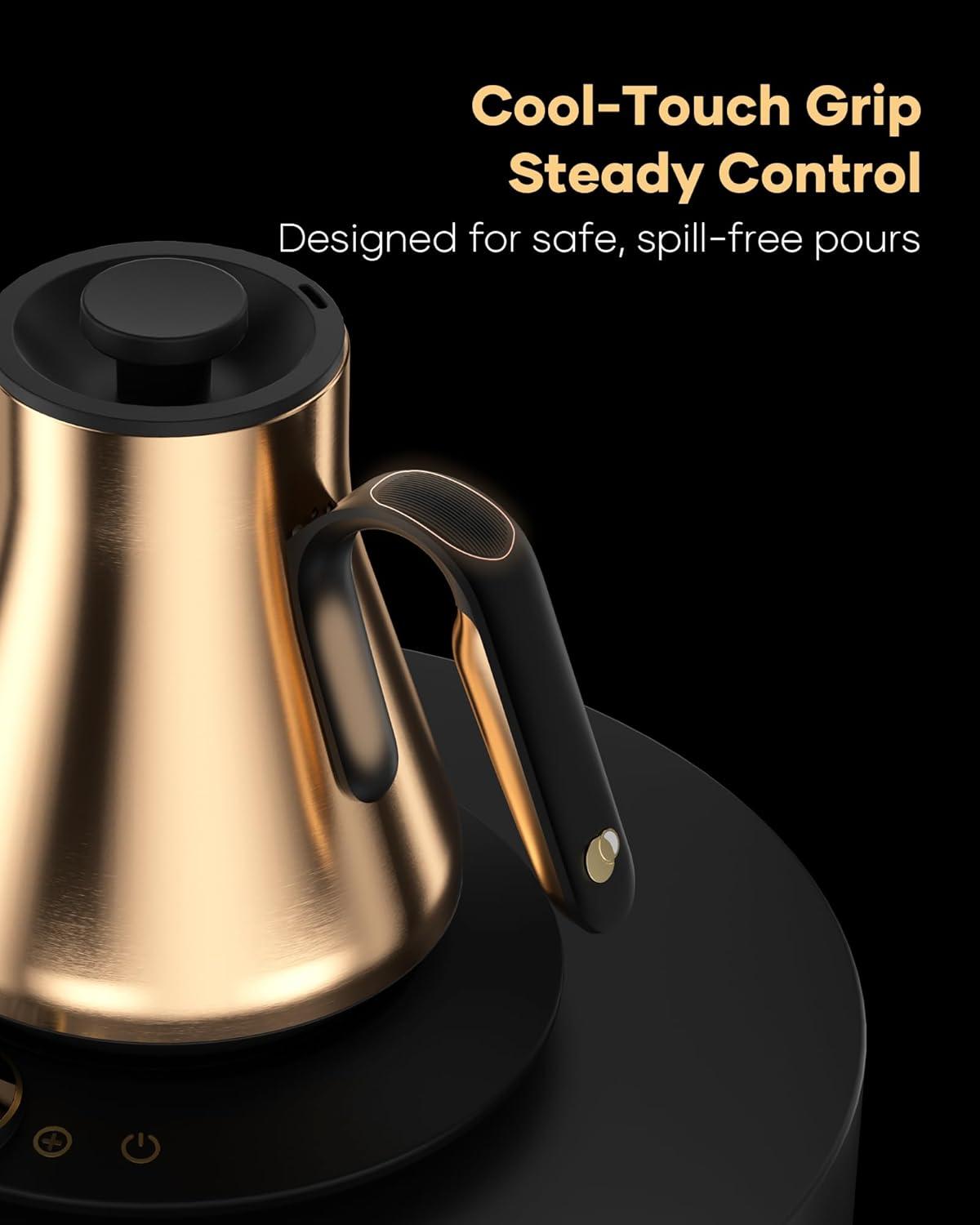 Cocinare Barista Collection Gooseneck Electric Kettle - Thumbnail 5