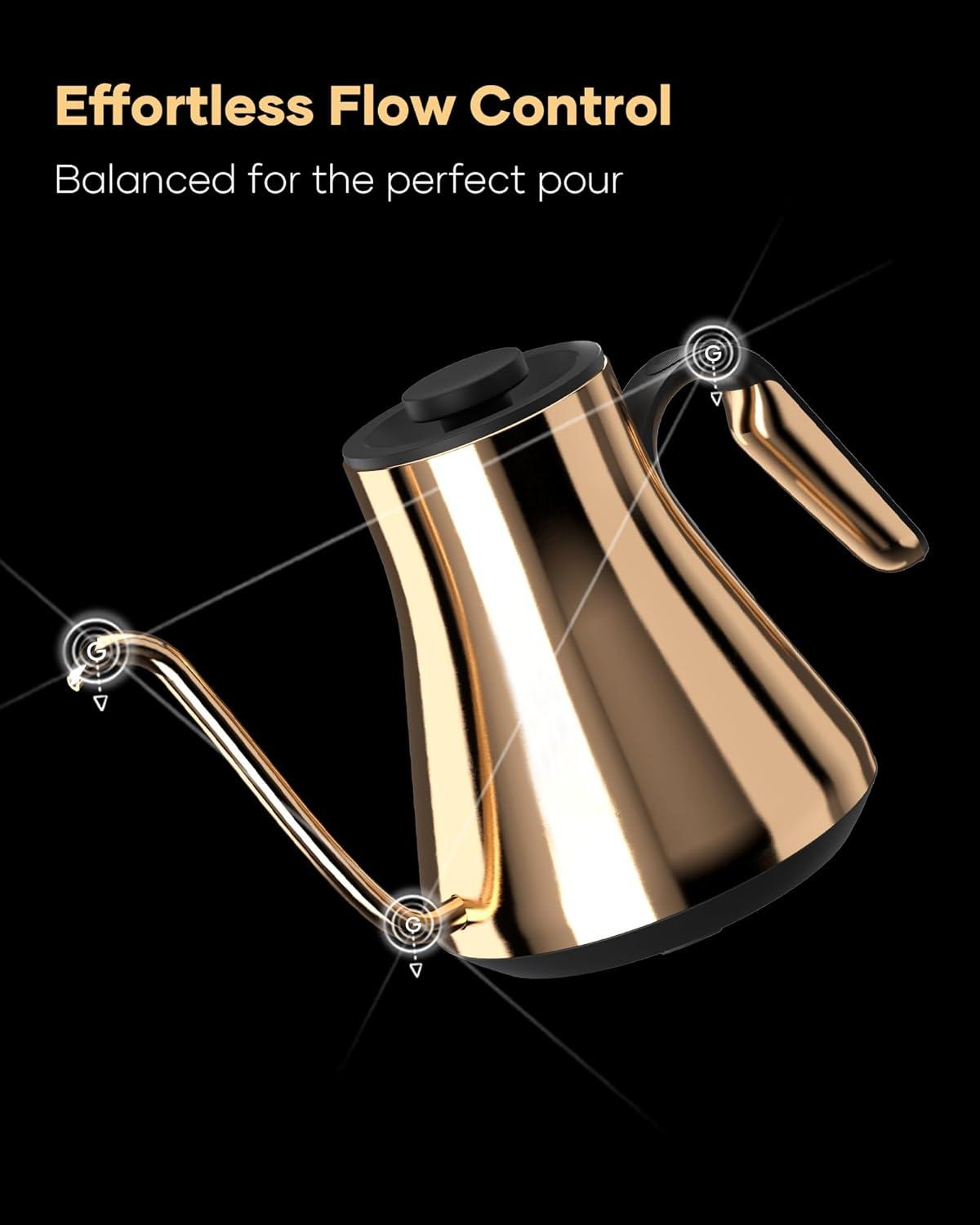 Cocinare Barista Collection Gooseneck Electric Kettle - Thumbnail 4